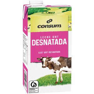 Leche Desnatada Brik 1 L