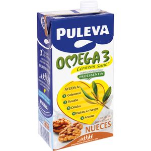 Bebida Láctea c/Nueces Desnatada Omega 3 Brik 1 L