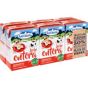 Leche Entera Minibrik 6 x 200 ml