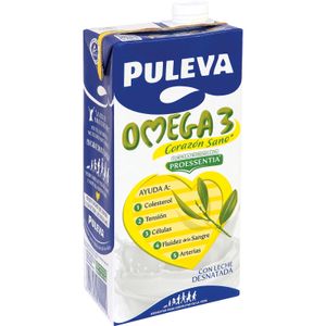 Bebida Láctea Desnatada Omega 3 Brik 1 L
