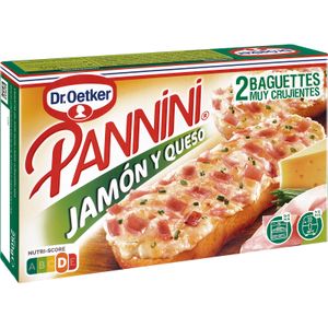 Paninis Jamón y Queso 250 Gr