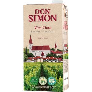 Vino Tinto de Mesa Brik 1 L