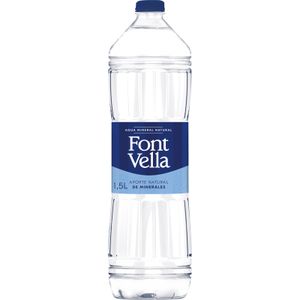 Agua Mineral Natural. Botella 1,5 L