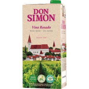 Vino Rosado de Mesa Brik 1 L