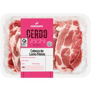 Cabeza Lomo de Cerdo