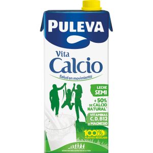 Leche Calcio Semidesnatada Brik 1 L