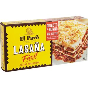Lasaña Fácil Precocida Caja 18 Placas 200 Gr