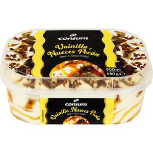 Tarrina de Vainilla y Nueces Pecan 900 ml