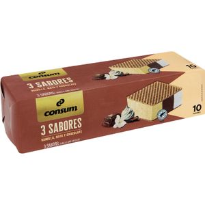 Bloque Tres Sabores 1 Litro 523 Gr