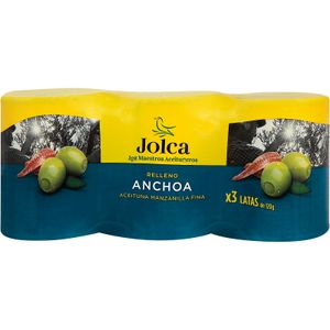 Aceitunas Rellenas de Anchoas Pack de 3 3 x 50 Gr