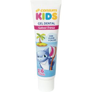 Gel Dental 2 a 6 Años Sabor Fresa 50 ml