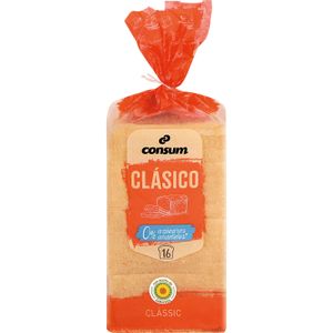 Pan de Molde Clasico 16 Rebanadas. 460 Gr