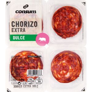 Chorizo Extra Lonchas 4 x 60 Gr