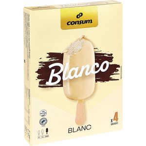 Bombón Choco. Blanco 4 Unidades 320 Gr