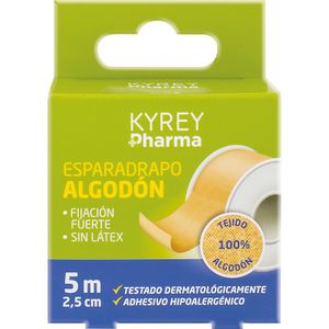 Esparadrapo Algodón Color Piel 5m x 2,5cm 1 U