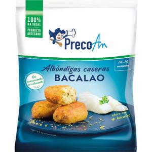 Albóndigas de Bacalao Caseras 400 Gr