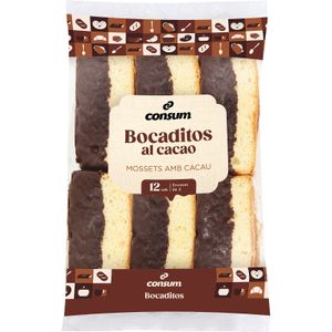 Bocaditos Chocolate 12 Unidades 330 Gr