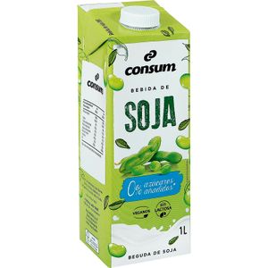 Bebida de Soja sin Azúcares Añadidos Brik 1 L