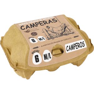 Huevos Camperos M/L 1/2 Docena 0,5 Dc
