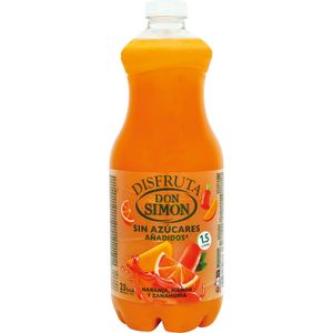 Néctar Naranja Zanahoria Mango sin Azúcar Añ. Pet 1,5 L