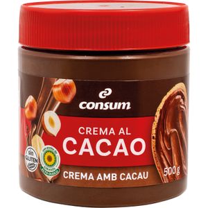 Crema de Cacao 1 Sabor. Bote 500 Gr