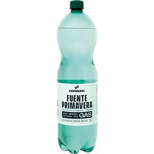 Agua Mineral con Gas Botella 1,5 L