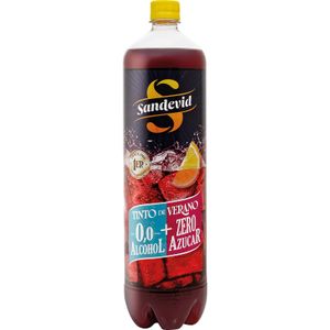 Tinto de Verano Limón 0,0%Azúcar 0,0%Alcohol 1,5 L