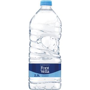 Agua Mineral Natural Botella 2,5 L