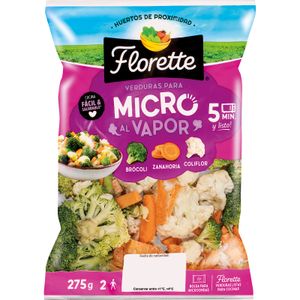 Coliflor-Brócoli-Zanahoria Microondas 275 Gr