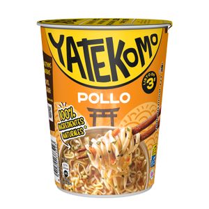 Fideos Orientales Pollo Yatekomo 60 Gr