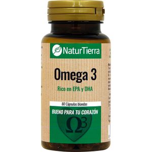 Comprimidos Omega 3 Funcionamiento Corazón 80 U