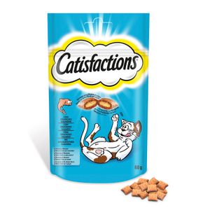 Snacks para Gatos Catisfaction de Salmón 60 Gr