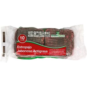Estropajo de Acero Jabonoso 10 U