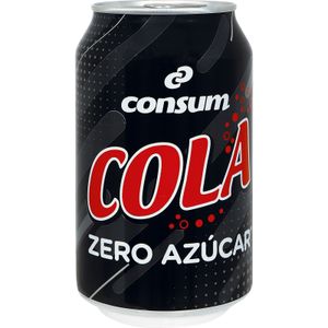 Refresco Cola Cero Lata 0,33 L