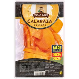 Calabaza Troceada Bandeja 400 Gr