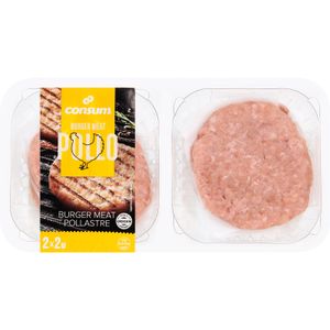 Burger Meat Pollo 4 Unidades 360 Gr