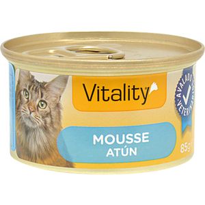 Comida Húmeda Gatos Mousse Atún 85 Gr