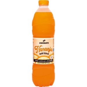 Refresco Naranja Cero sin Gas Botella 1,5 L