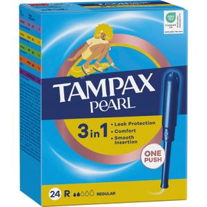 Tampón Pearl Regular 24 U