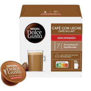 Café con Leche Descafeinado Cápsulas 16 U