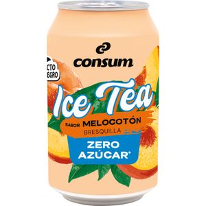 Refresco Té Melocotón Cero Lata 0,33 L