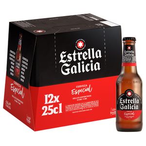 Cerveza Botella Cristal Pack-12 12 x 0,25 L