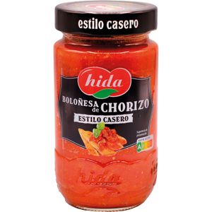 Salsa Boloñesa Chorizo Frasco 350 Gr