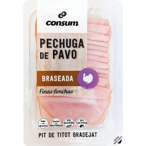 Pechuga Pavo Braseada Finas Lonchas 160 Gr
