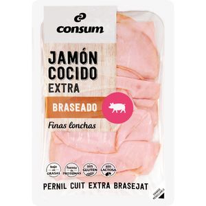 Jamón Cocido Braseado Finas Lonchas 160 Gr