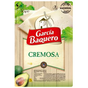 Queso Lonchas Cremosas 80 Gr