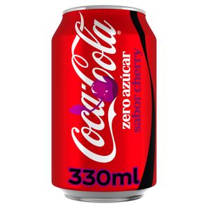 Refresco Cola Zero Cherry Lata 0,33 L