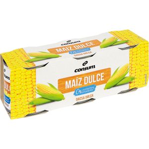 Maíz Dulce Lata Pack de 3 3 x 140 Gr
