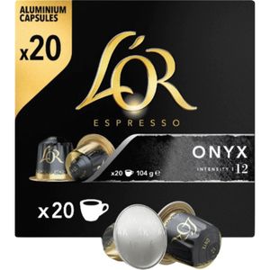 Café Espresso Onyx 20 Cápsulas 20 U