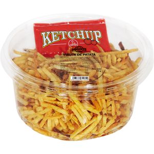 Patata Frita Viruta más Ketchup Tarrina 175 Gr